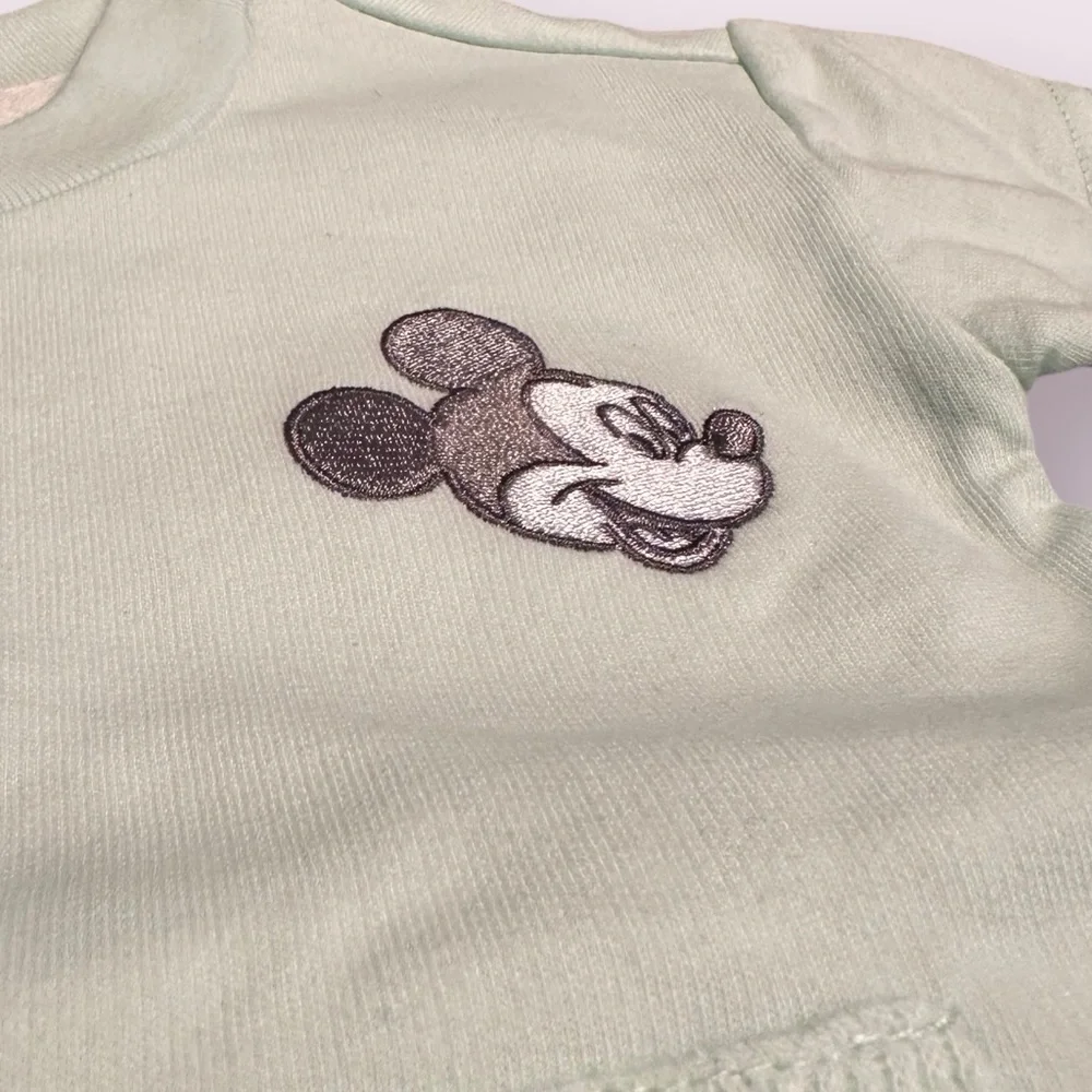 Disney Baby Shirts And Shorts Outfits in Green, Orange, Blue Mickey Mouse Tigger